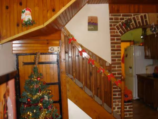 Deco noel escalier