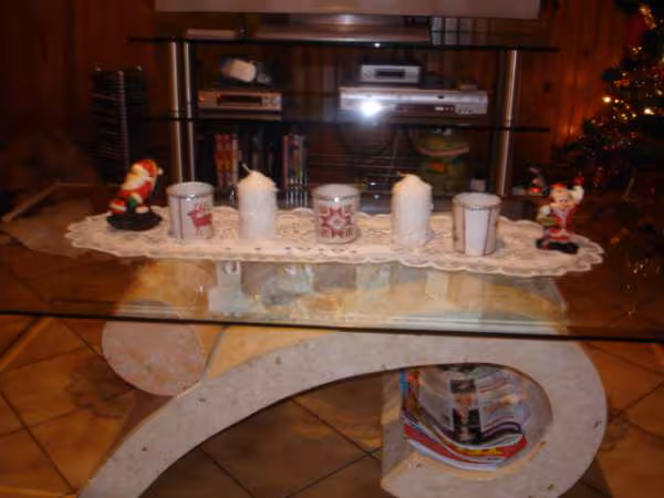 Deco noel table basse