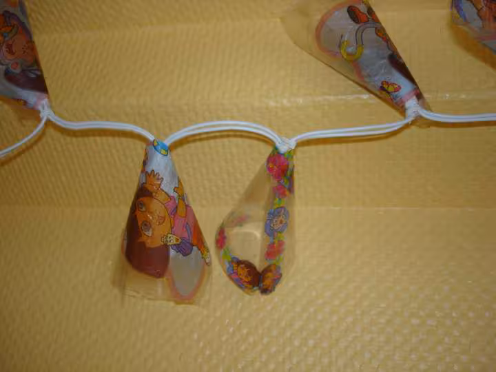 Guirlande pour ines vu de pres