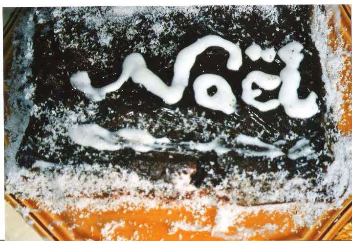 La premiere fois que je decore un gateau