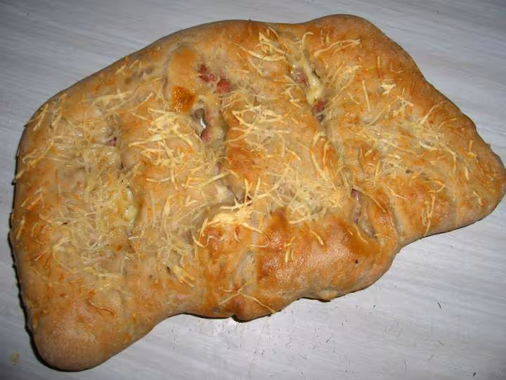 Fougasse lardons et comte