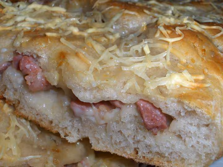 Fougasse lardons et comte