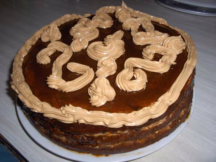 Gateau aux carambars facon moka