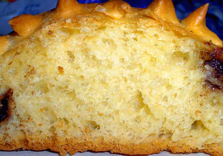 Mie des petits pains moelleux de flore