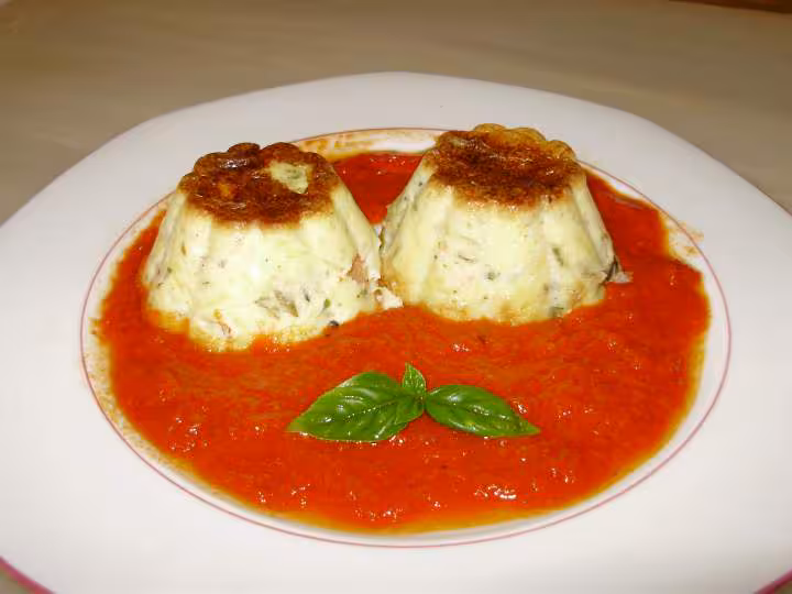 Flans de legume de beaute