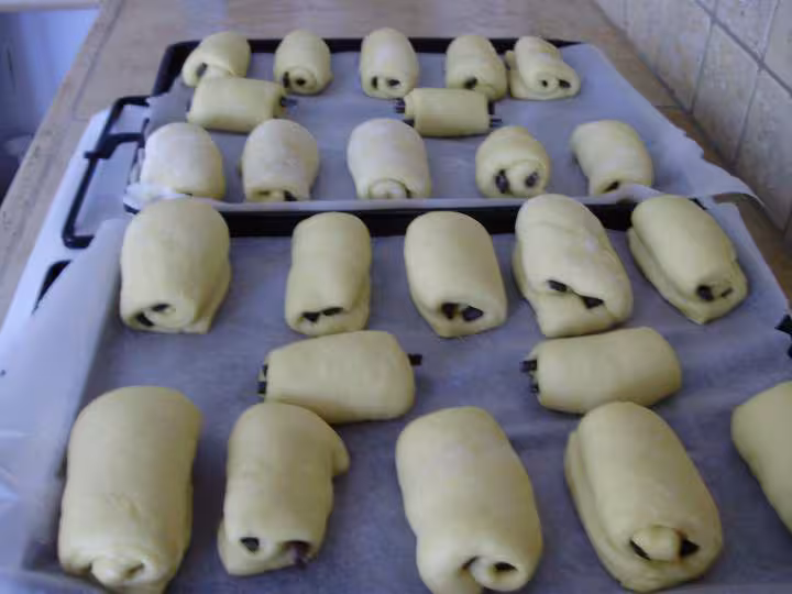 Pains chocolat brioches de nathanalie version loovy avant cuisson