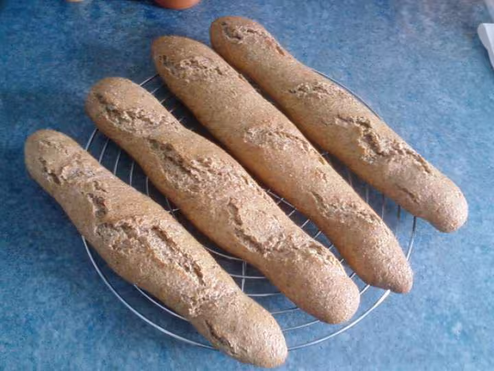 Baguettes au son de ble