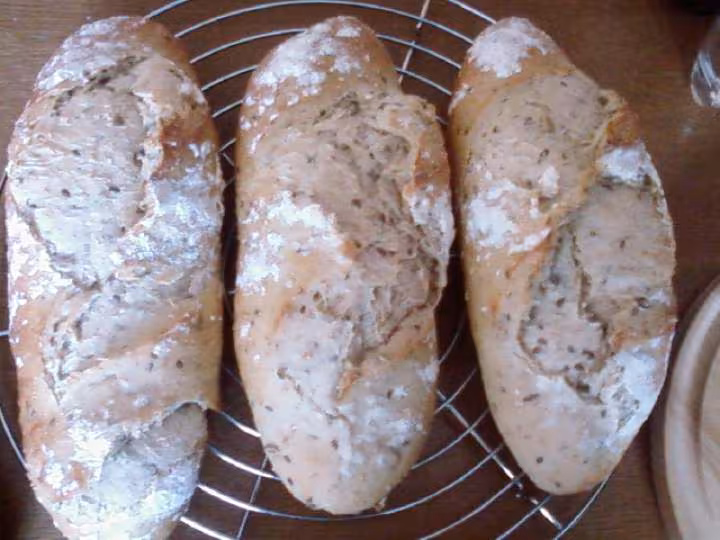 Baguettes aux graines