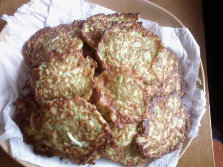 Blinis de courgettes