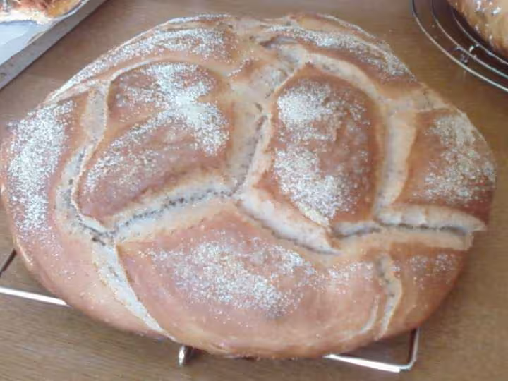 Pain semoule de ble chataignes1
