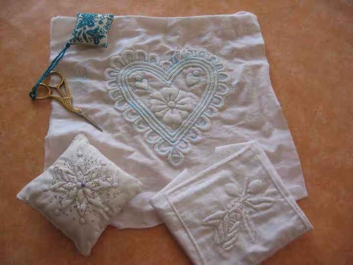 Petits travaux en boutis
