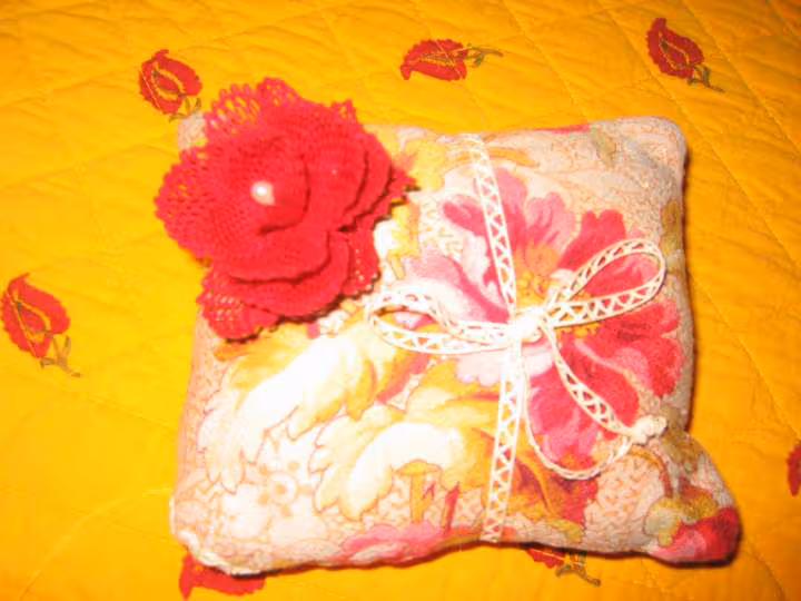 Rose en dentelle