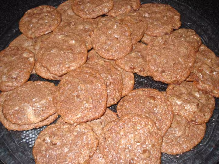 Assiette de cookies au caramel de sophie21