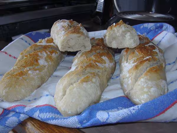 Baguettes avec poolish