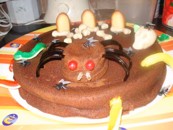 Gateau d halloween pour mon petit monstre