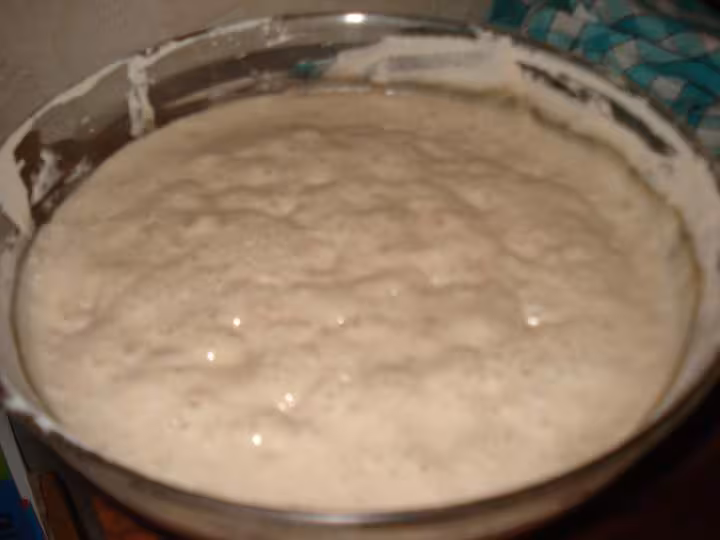 Levain liquide a la farine de sarasin pret a etre utilise