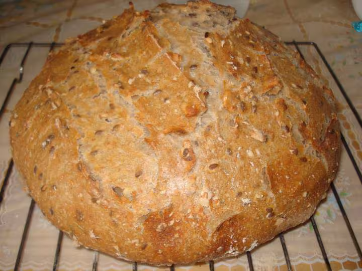 Pain aux cereales au levain sarasin