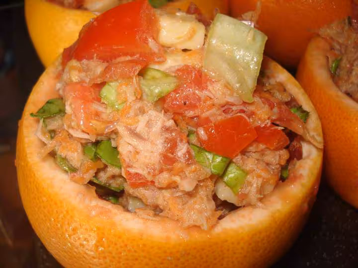 Pamplemousse en salade
