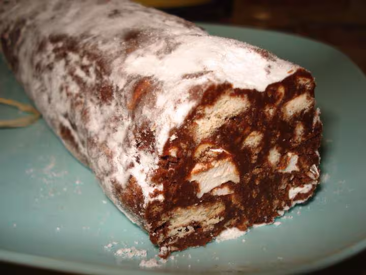 Saucisson en chocolat