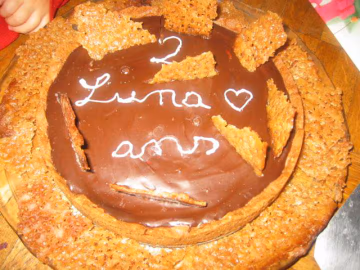 Tarte chocolat creme brulee