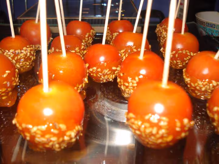 Tomate cerise au caramel