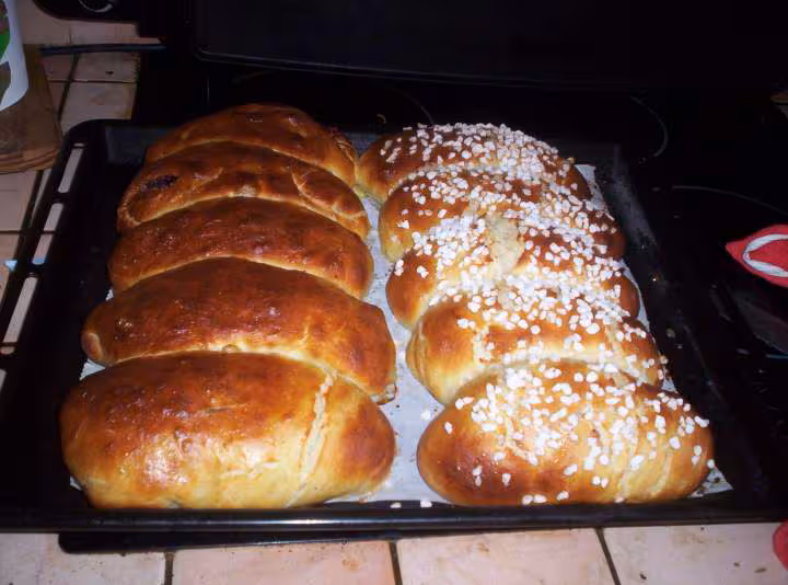 Pain au lait et nutella