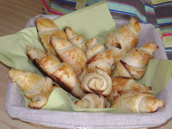 Corbeille de croissants