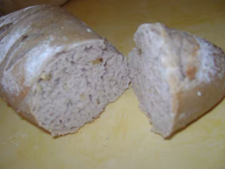 Pain epautre noix sur poolish