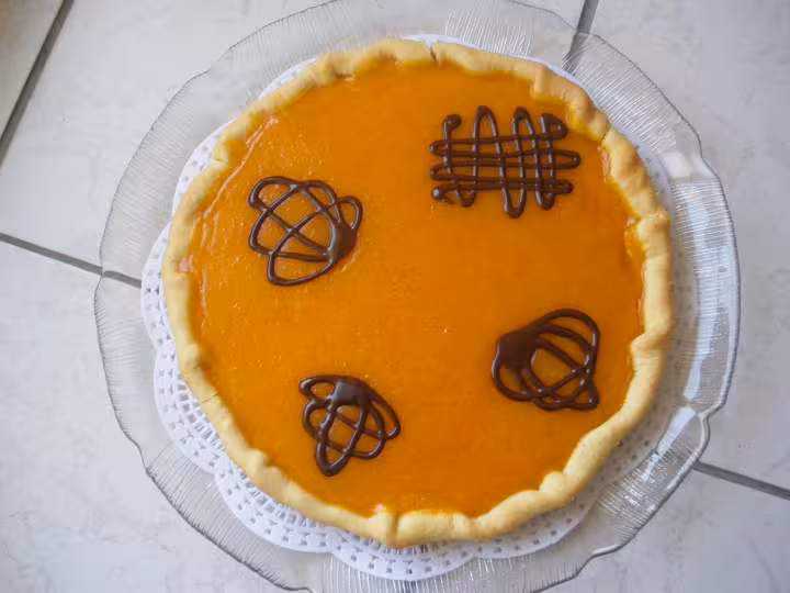 Tarte potimarron abricot