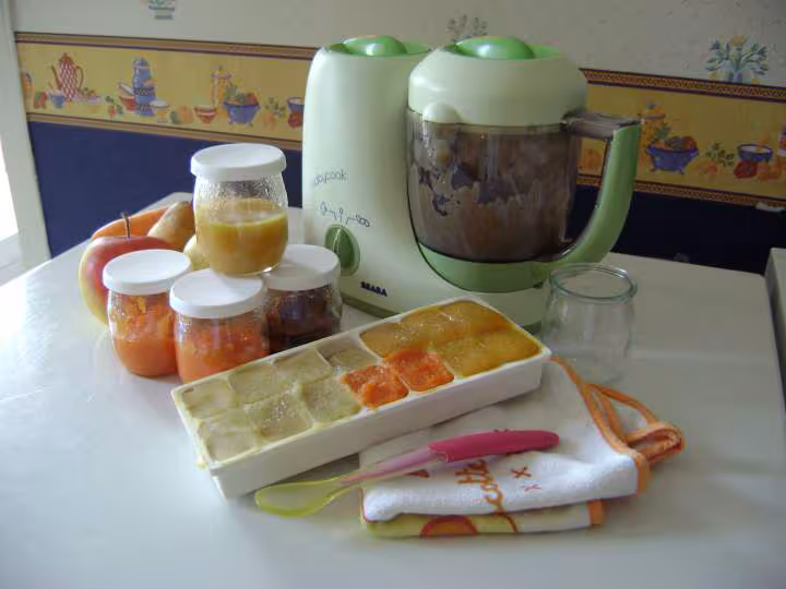 Voila comme je prepare les petits pots de mon fils