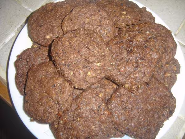Cookies tout chocolat et noisettes