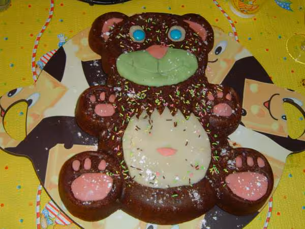 Gateau nounours au chocolat