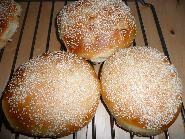 Petits pains a hamburger