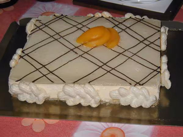 Gateau le festif de flore88 a la peche