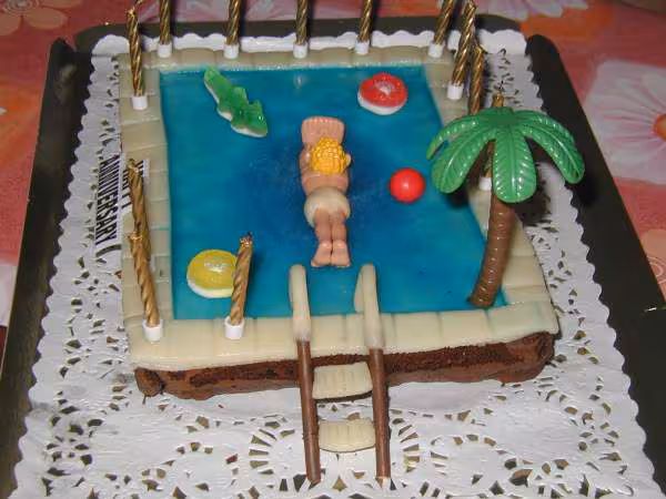 Gateaux piscine 2