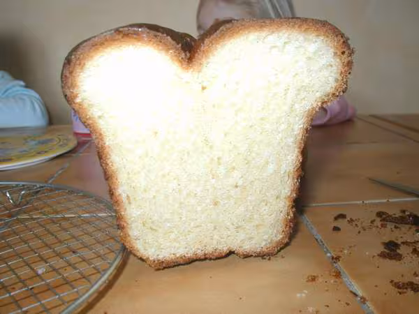 Mie de the brioche de flore