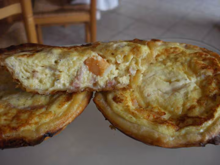 Petites quiches que des restes