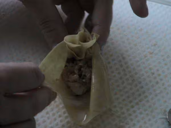Faconnage d un ravioli