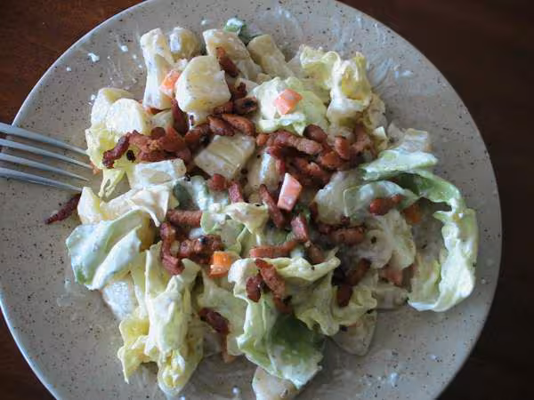 Salade composee aux pommes de terre
