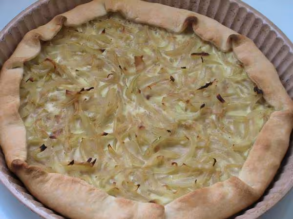 Tarte a l oignon ww