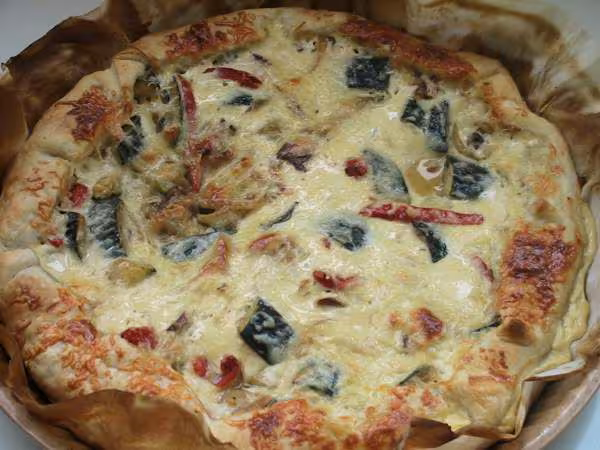 Tarte multi legumes facon ww