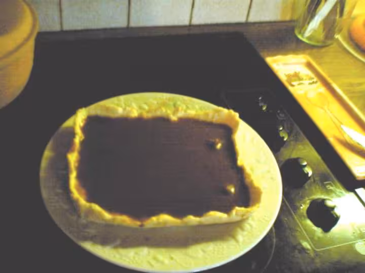 Tarte a la creme de caramel au beurre sale