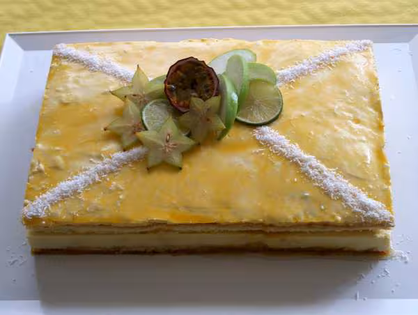 Gateau passion coco