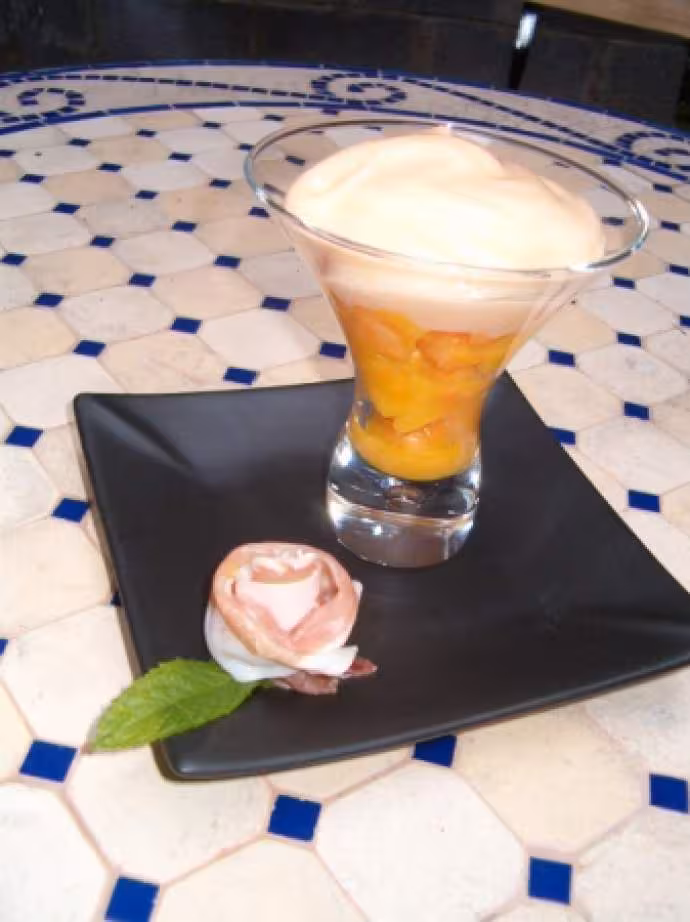 Melon jambon revisite