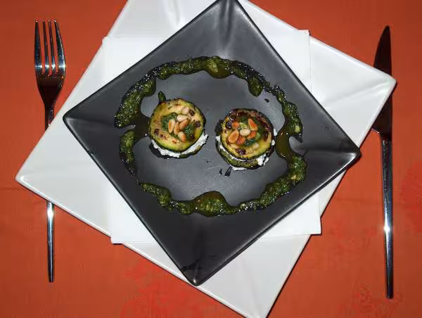 Mini lasagnes aux courgettes et brocciu