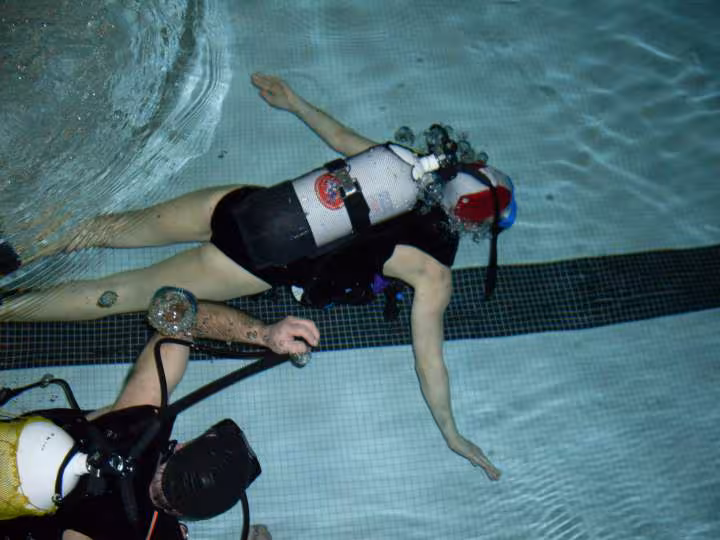 C est parti pour le tour de la piscine