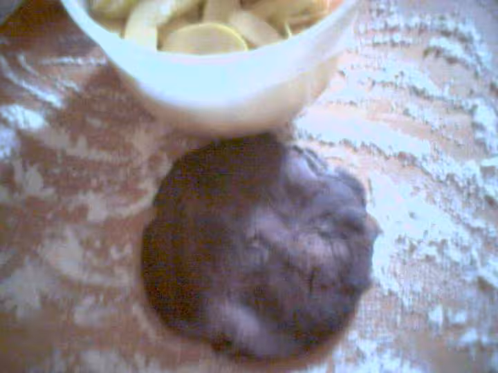 Tarte choco pommes