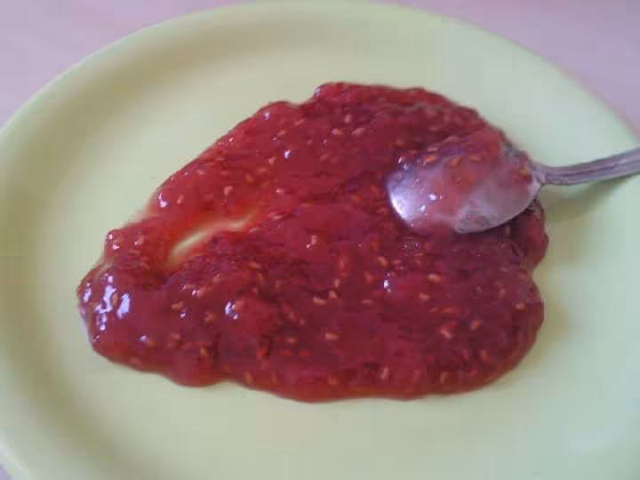 Confiture framboisees amp amp bananes
