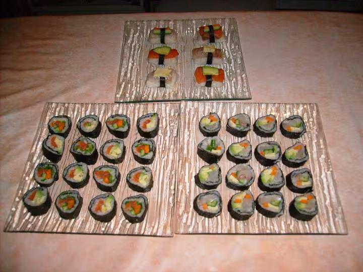 Les sushi et les nori