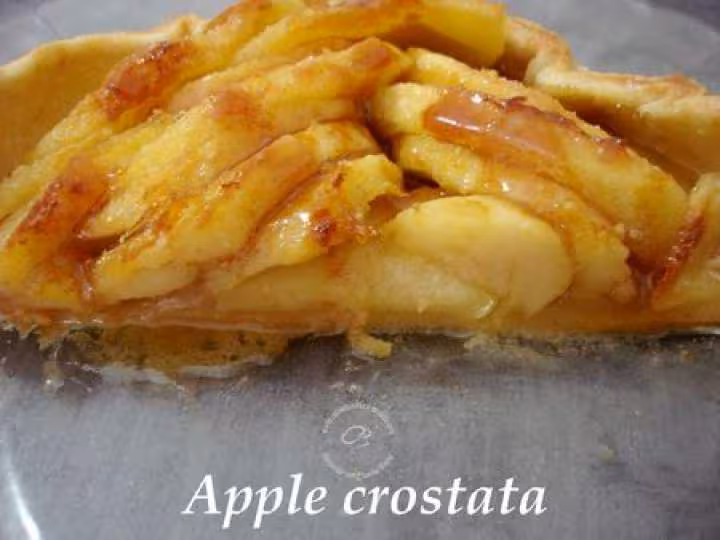 Apple crostata